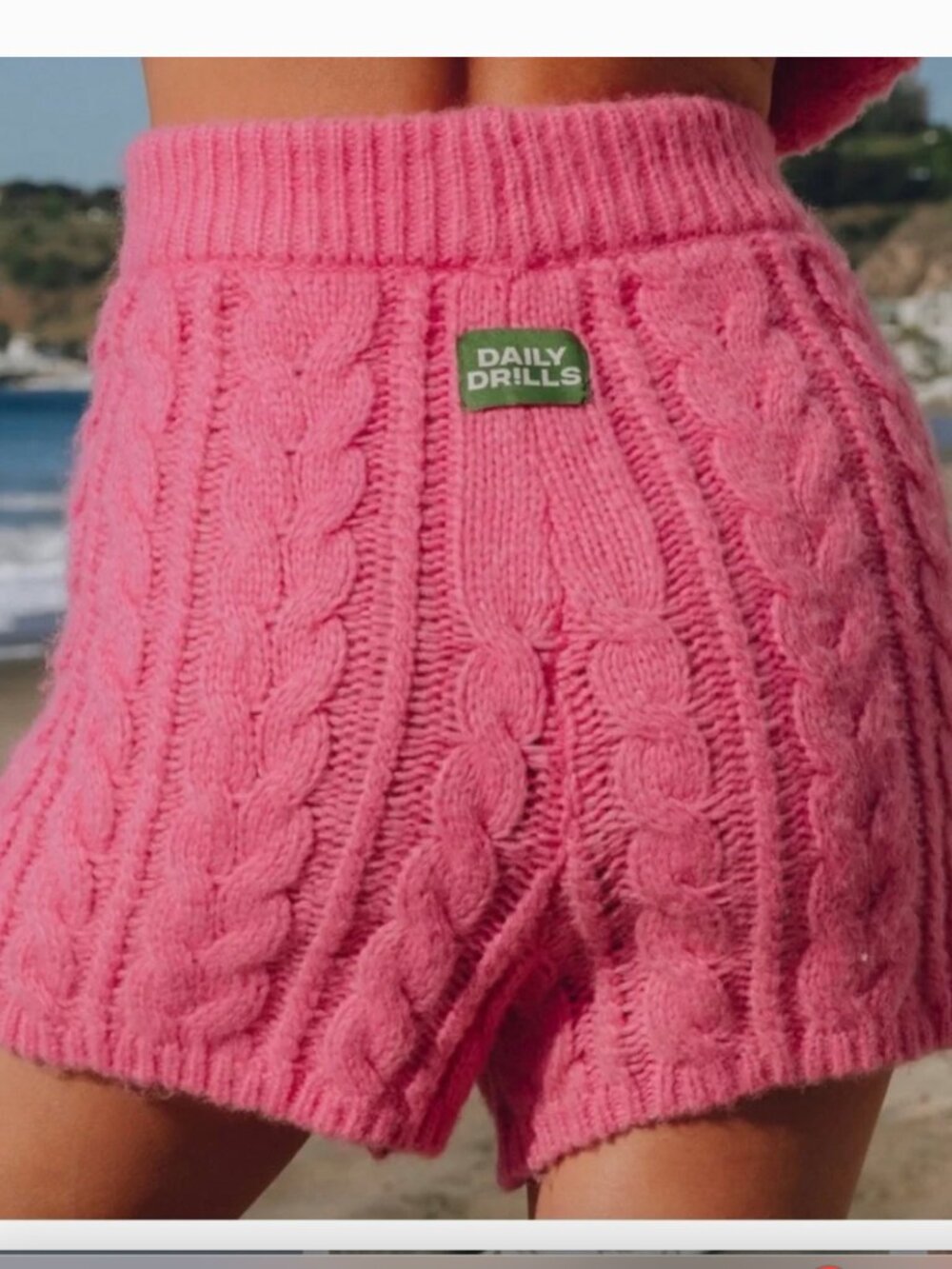 Daily Drills Knit Shorts color- cheek